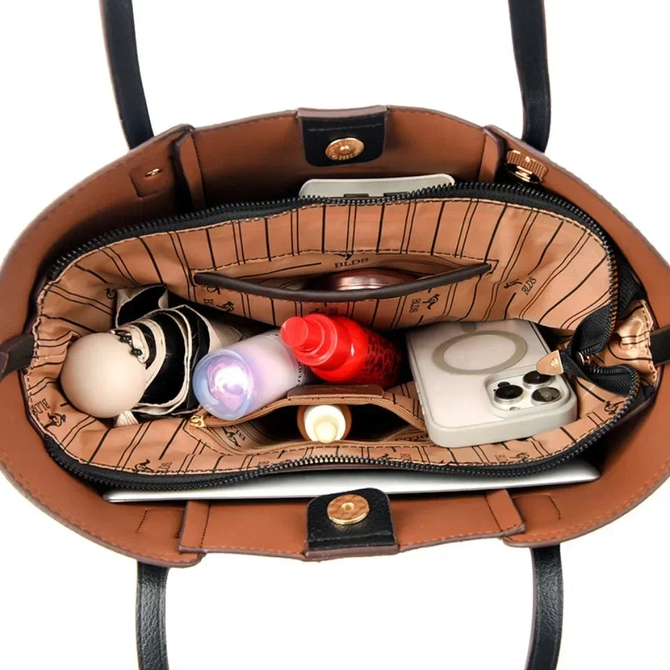 Large Capacity Shoulder Crossbody Leather bag