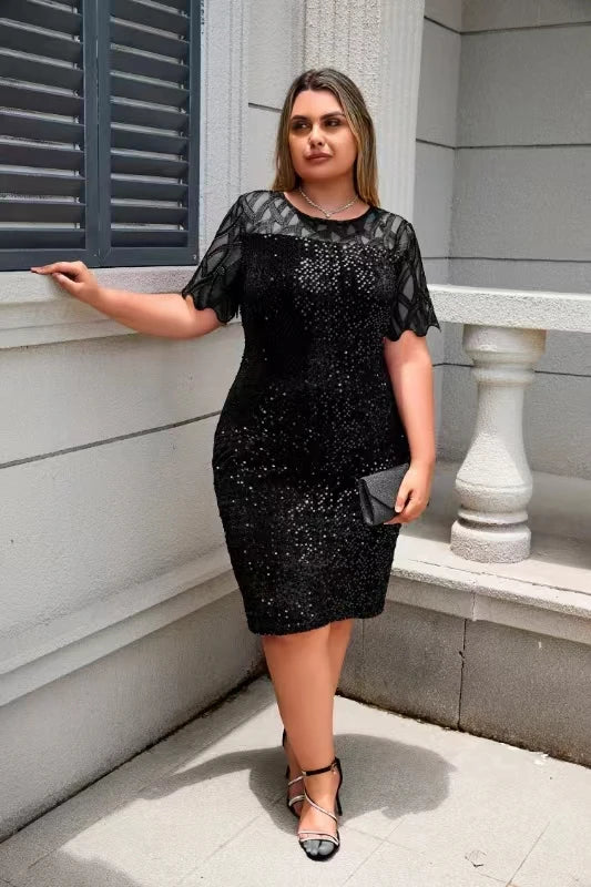 Plus Size  Party and Dating Summer Dress