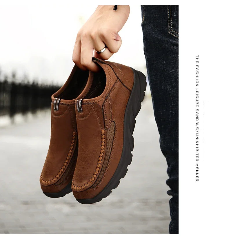 Men Sneakers Fashion Comfortable Flat Handmade Leisure Shoes For Men