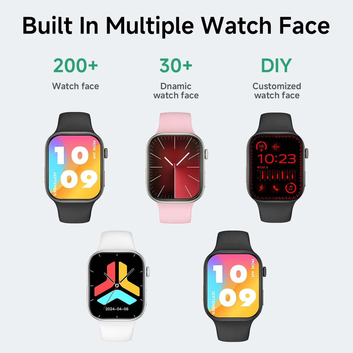 NEW Smartwatch 1.83"HD Screen Sleep&Health Monitoring Bluetooth Call Multi-Sport Modes Unisex