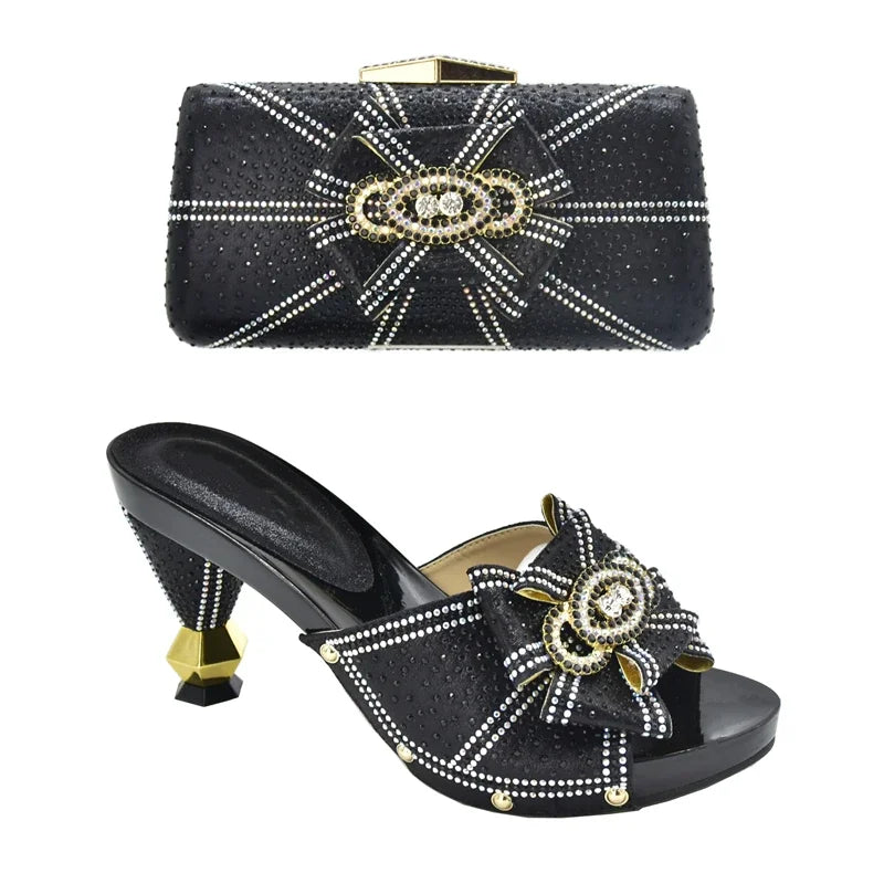 Shoes and Bag for Party Wedding Plus Size Women Shoes