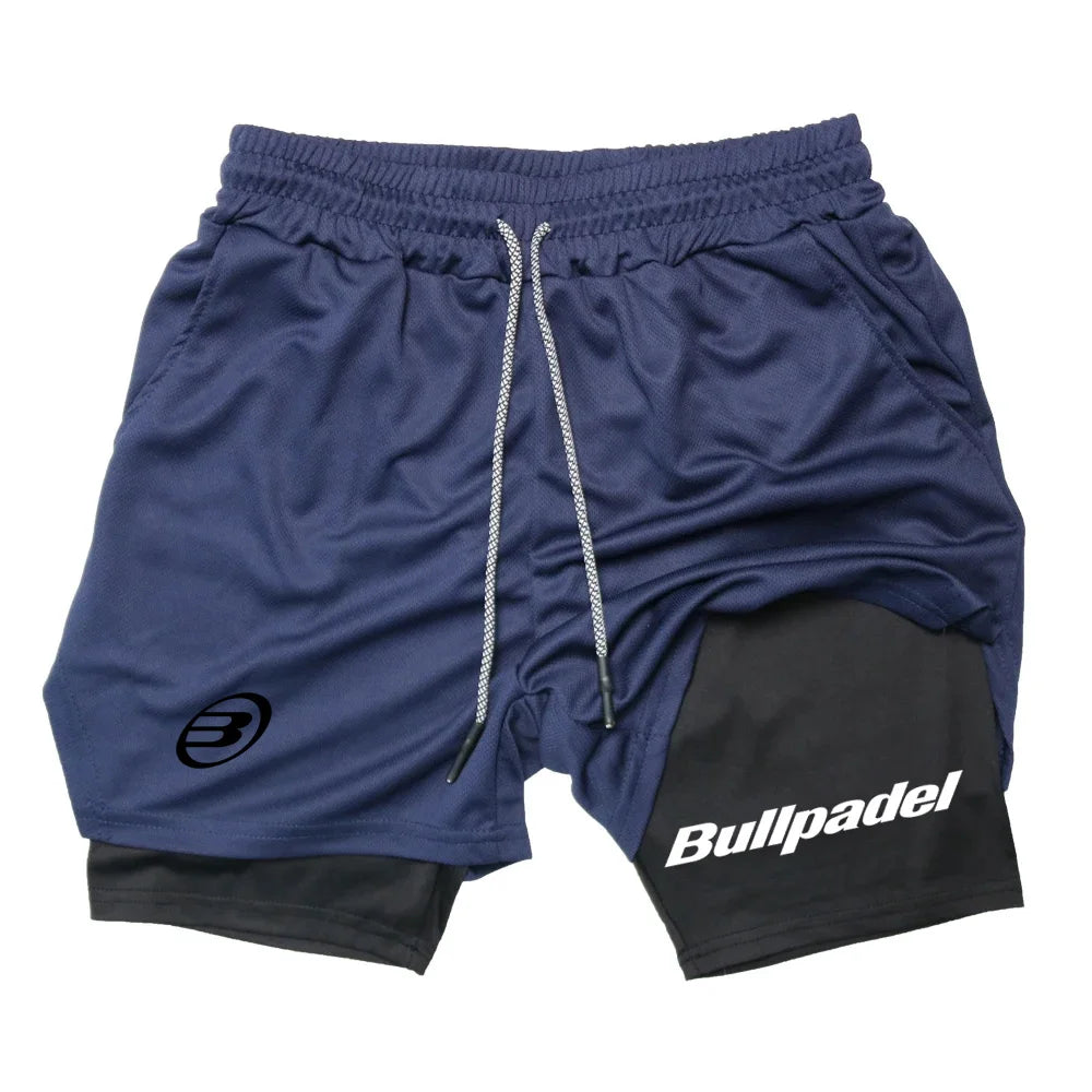 Men's Trousers Outdoor Running  Padel Sport Shorts  Breathable Tennis Quick-Drying BadmintonSportwear