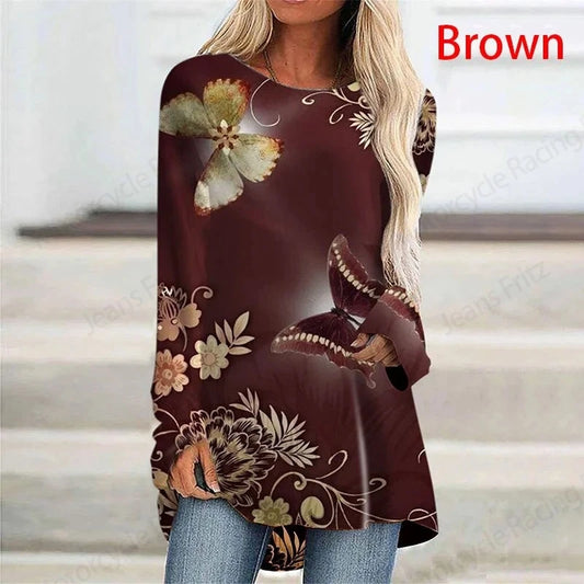 Lady Long Sleeve T shirt Breathable Tshirt