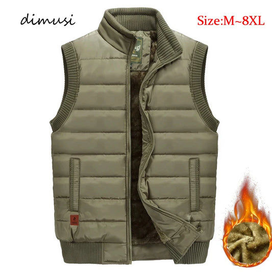 Jacket Sleeveless Waterproof Vest Coats Standard Collar Windbreaker Padded Waistcoats