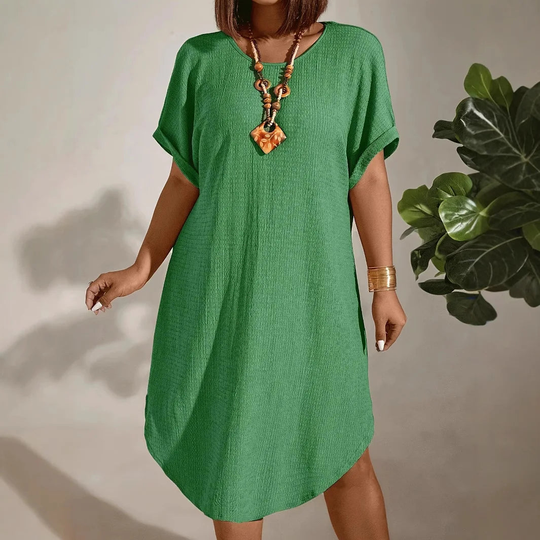 women's summer large-size dress