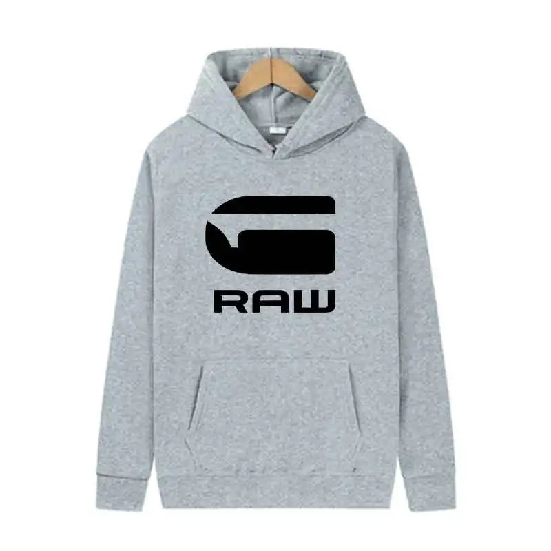 Hooded Jogging Sweatshirt Casual Versatile Hoodie Street Fashion
