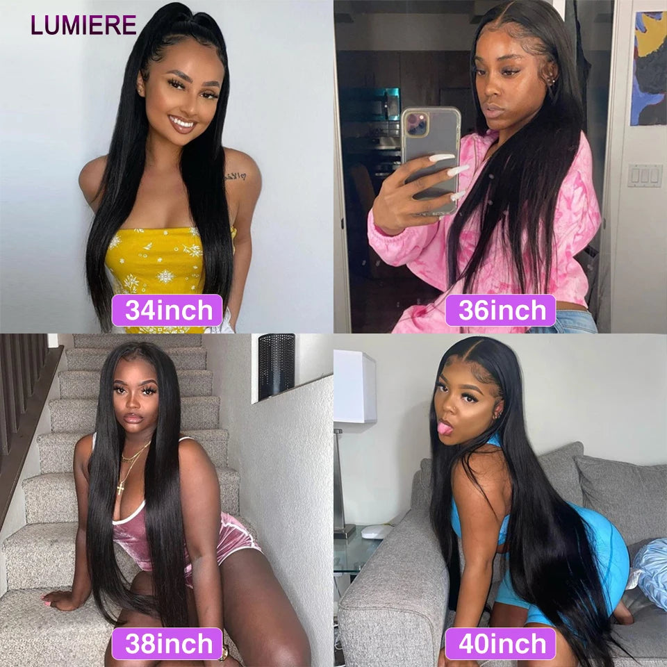 18A Double Drawn Bone Straight Human Hair Bundle 100% Virgin Human Hair Unprocessed Human Hair Extension