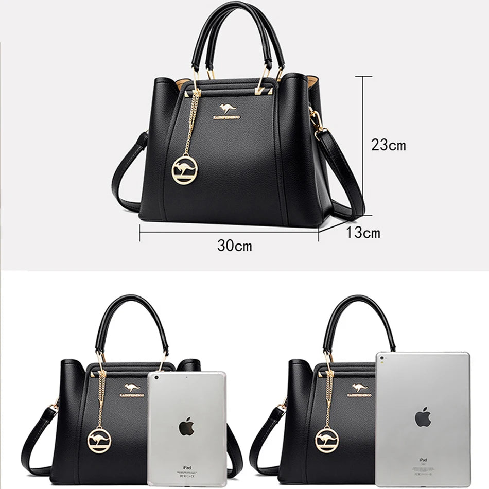 Shoulder Crossbody Sac Ladies Large Capacity Leather Handbags