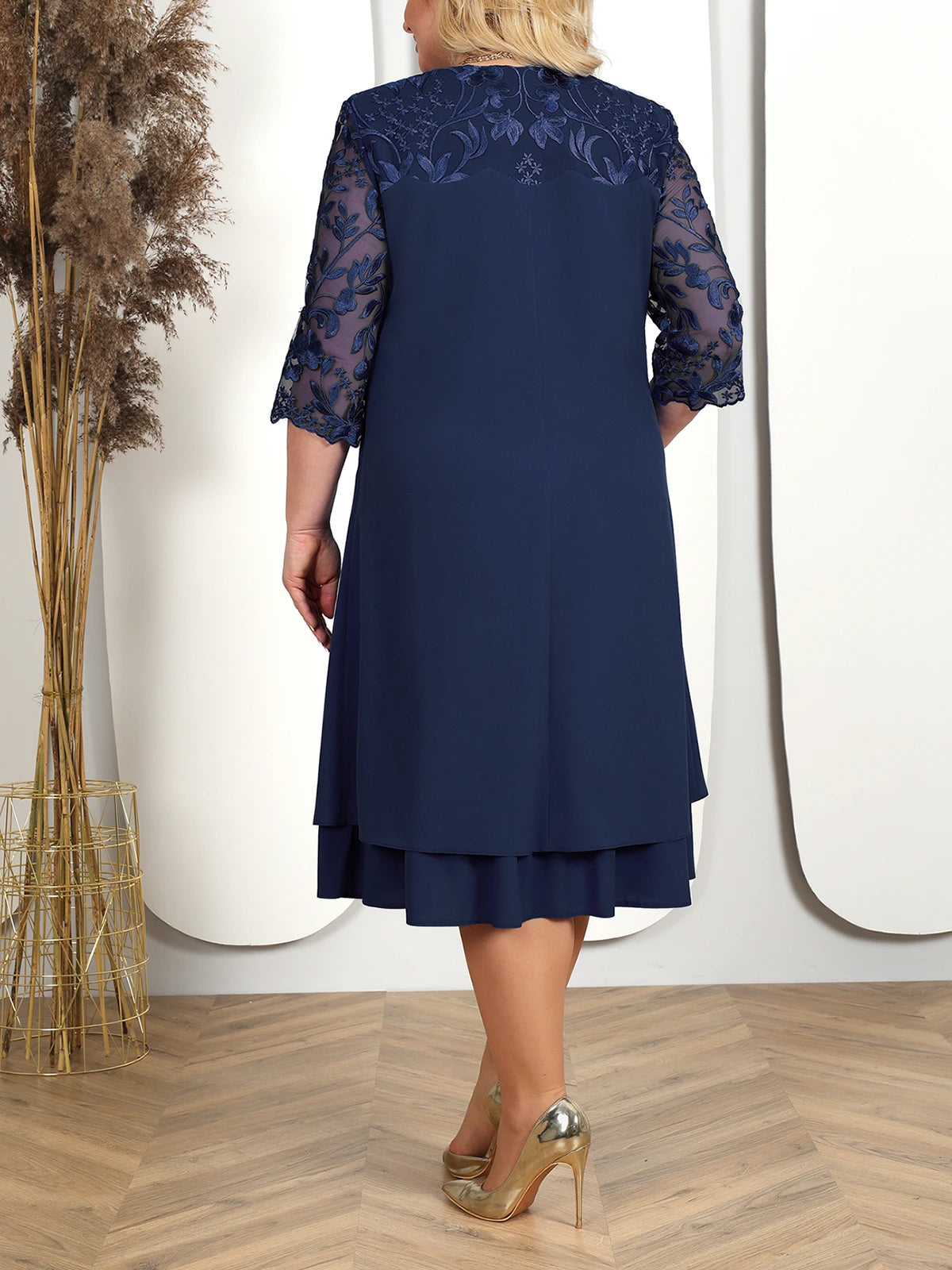Plus Size Summer Dress Loose Wedding Party Banquet Prom Women Clothing