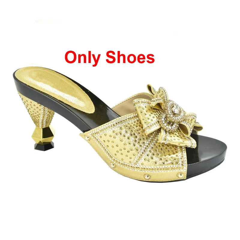 Shoes and Bag for Party Wedding Plus Size Women Shoes