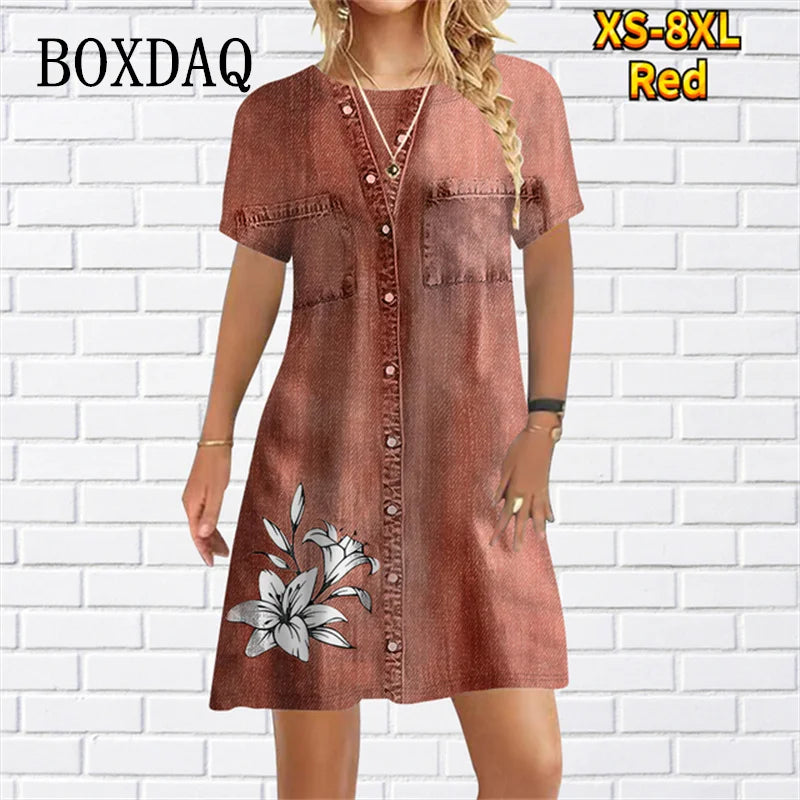 Min Ladiesi Dress Summer Beach Party Dress