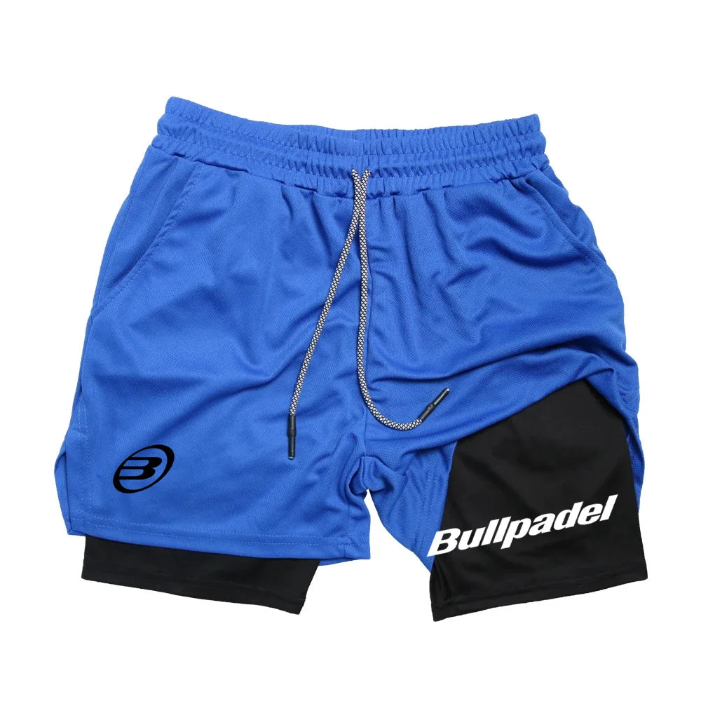 Men's Trousers Outdoor Running  Padel Sport Shorts  Breathable Tennis Quick-Drying BadmintonSportwear