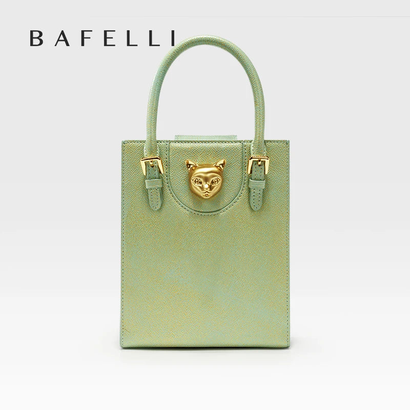 BAFELLI 2025 NEW WOMEN'S HANDBAG CAT LUXURY BRAND DESIGNER ORIGINAL STYLE TRENDING SHOULDER CASUAL BAGS