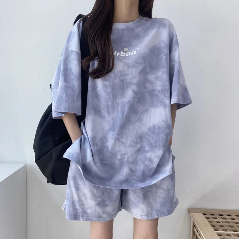 Wide leg middle shorts with pockets female Soft Summer Dress