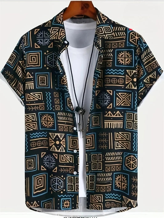 Hawaii Shirts Graphic Short-sleeved T-shirt For Men