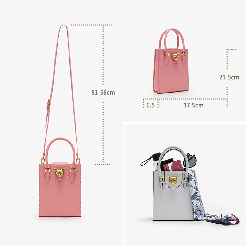 BAFELLI 2025 NEW WOMEN'S HANDBAG CAT LUXURY BRAND DESIGNER ORIGINAL STYLE TRENDING SHOULDER CASUAL BAGS