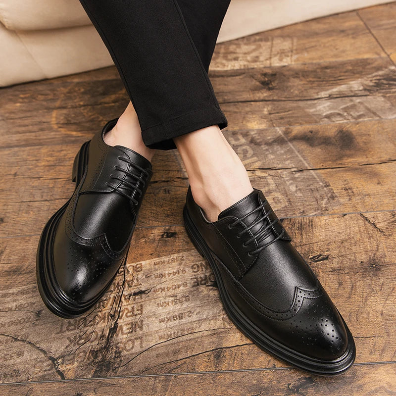 Vintage official and business classic men's shoes