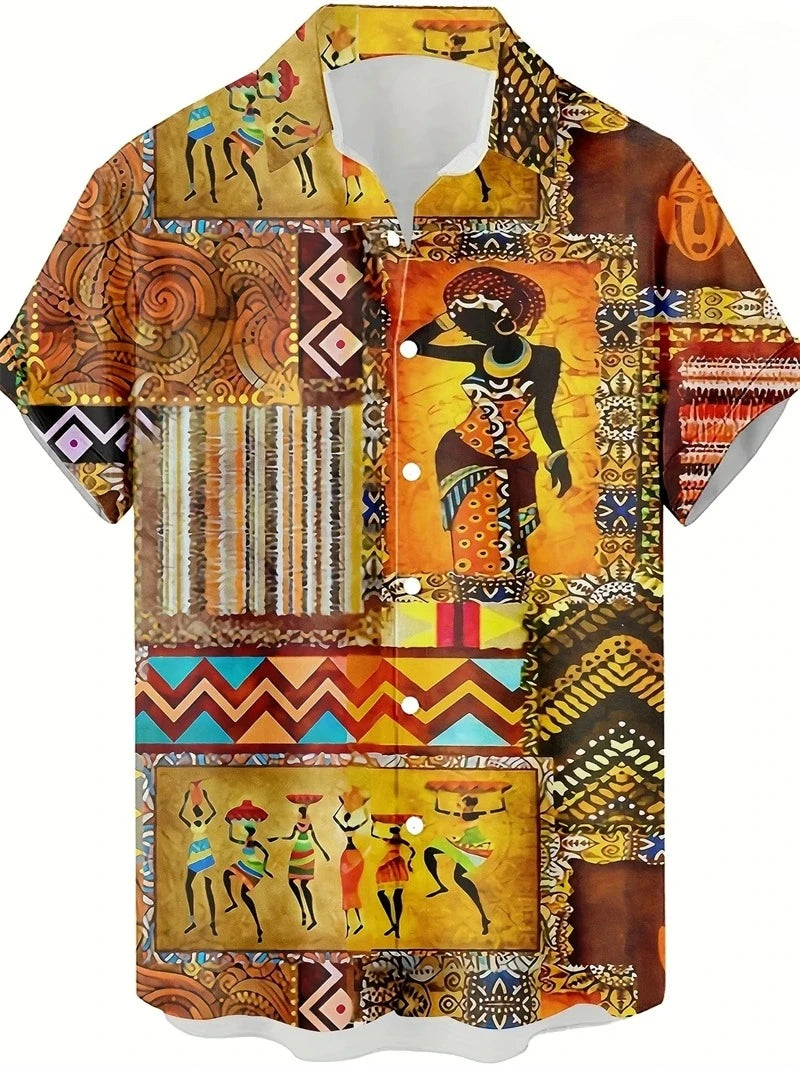 Hawaii Shirts Graphic Short-sleeved T-shirt For Men