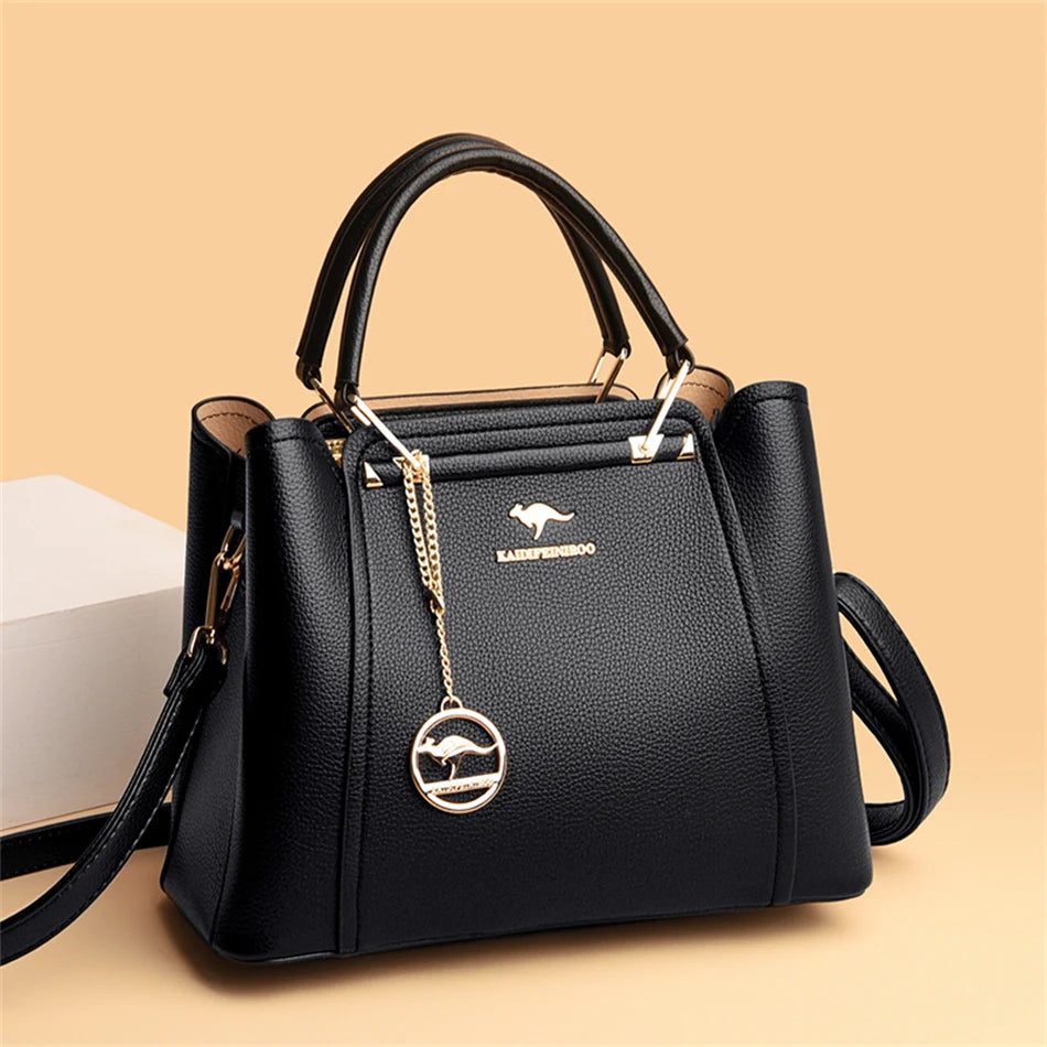 Shoulder Crossbody Sac Ladies Large Capacity Leather Handbags