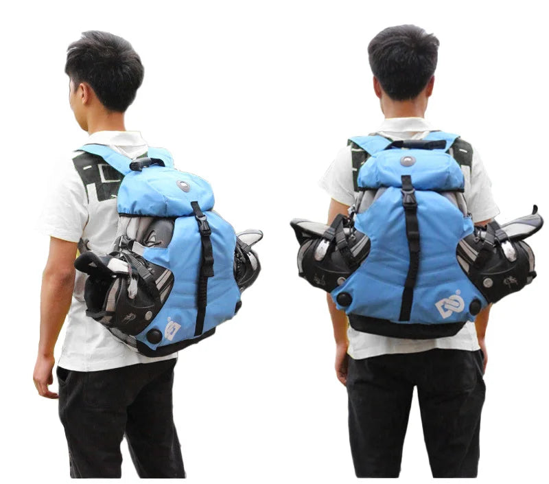 Fashion Outdoor Bags Unisex Professional Roller Skates Backpack