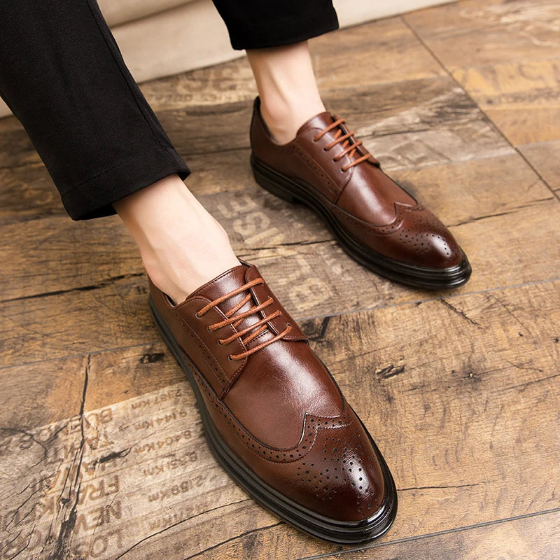 Vintage official and business classic men's shoes