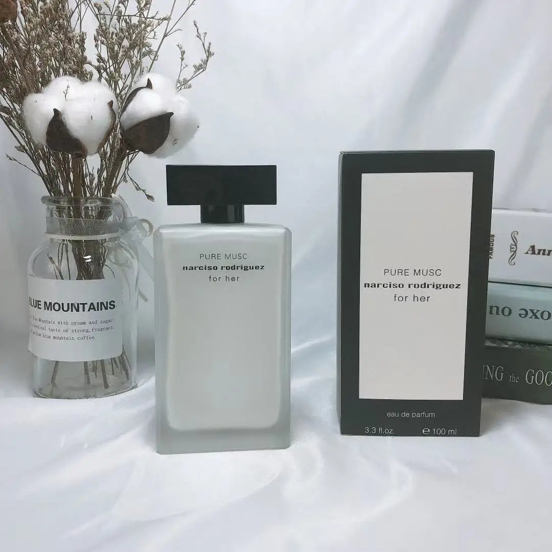 Daily Hot Brand Elegant Musk Floral Eau De Toilette For Women, Luxury Pink Bottle Perfume