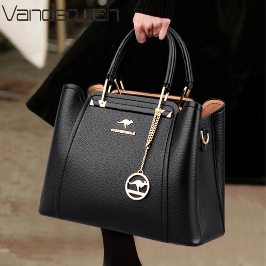 Shoulder Crossbody Sac Ladies Large Capacity Leather Handbags