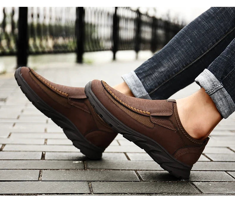 Men Sneakers Fashion Comfortable Flat Handmade Leisure Shoes For Men