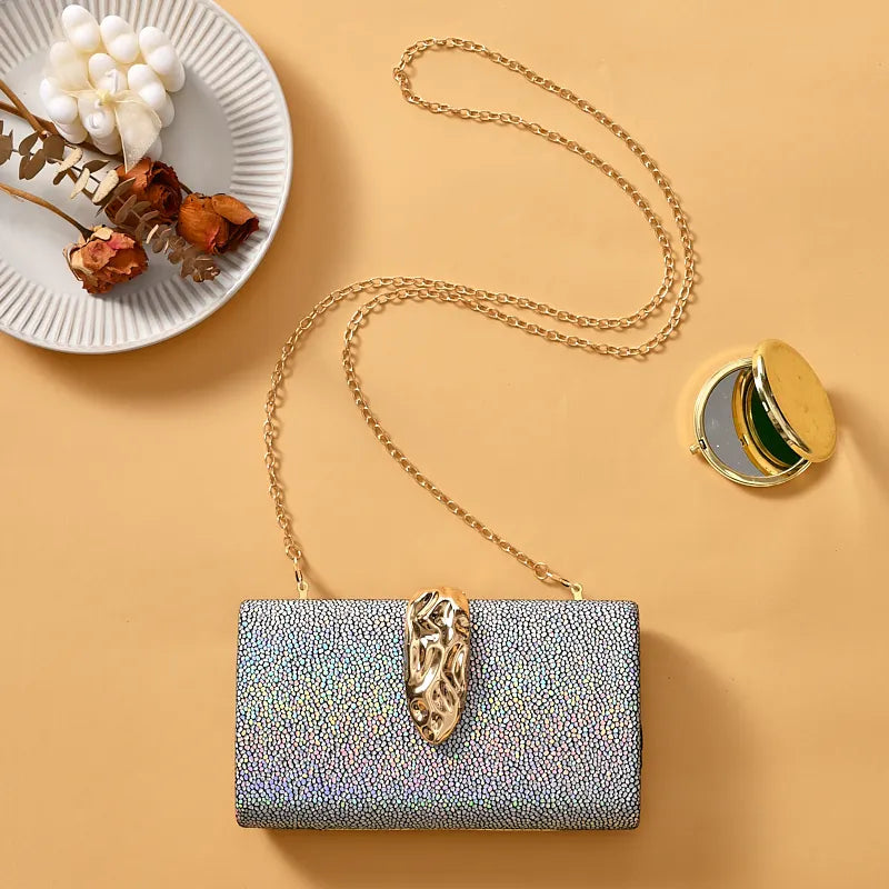 Fashionable Wedding Party Clutch Bag for  Ladies Small Square Handbag