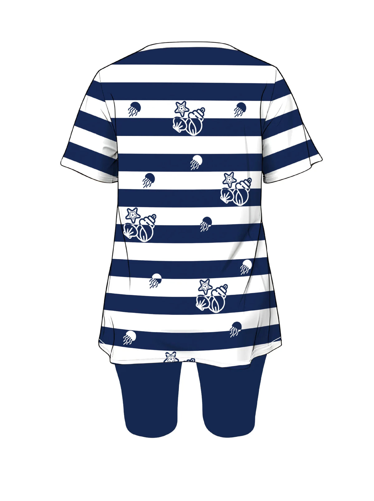 Short Sleeve Fashion Casual Set Women's Comfortable Outdoor Home All-match Shorts Set