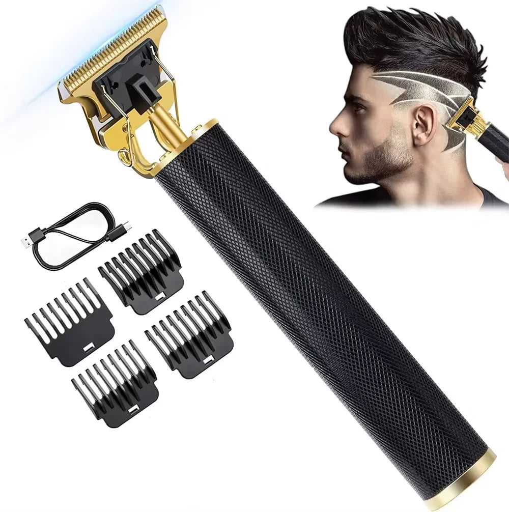 Hair Cutting Machine Vintage T9 Clipper Hair Rechargeable Men's Barber Professional New Hot Sale