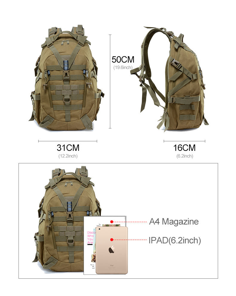 40L Tactical Backpack