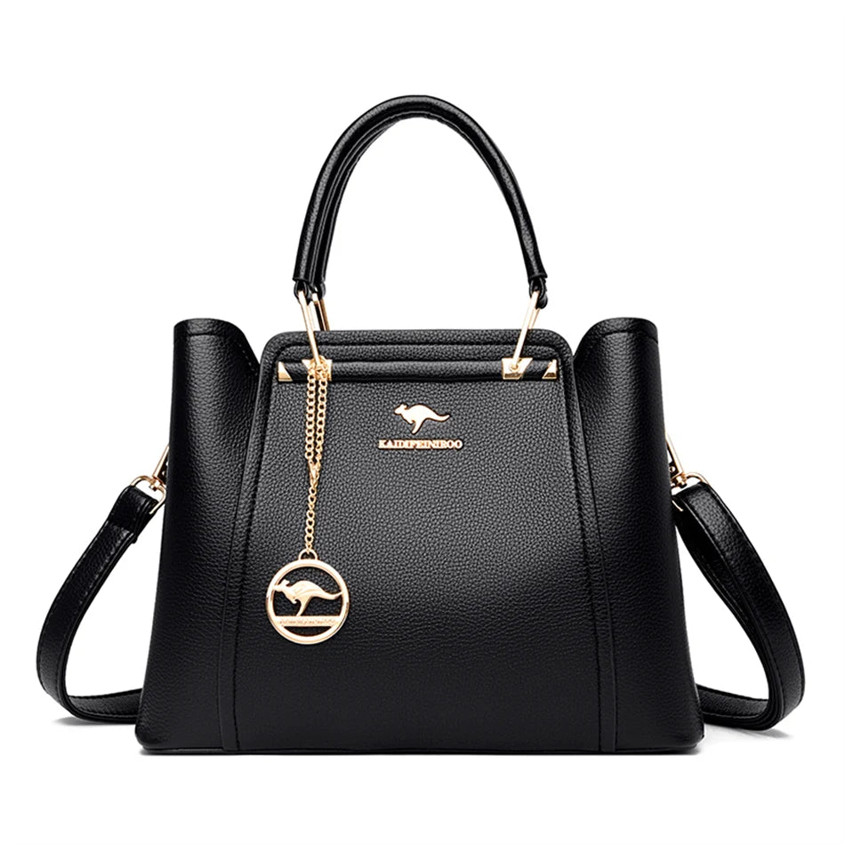 Shoulder Crossbody Sac Ladies Large Capacity Leather Handbags