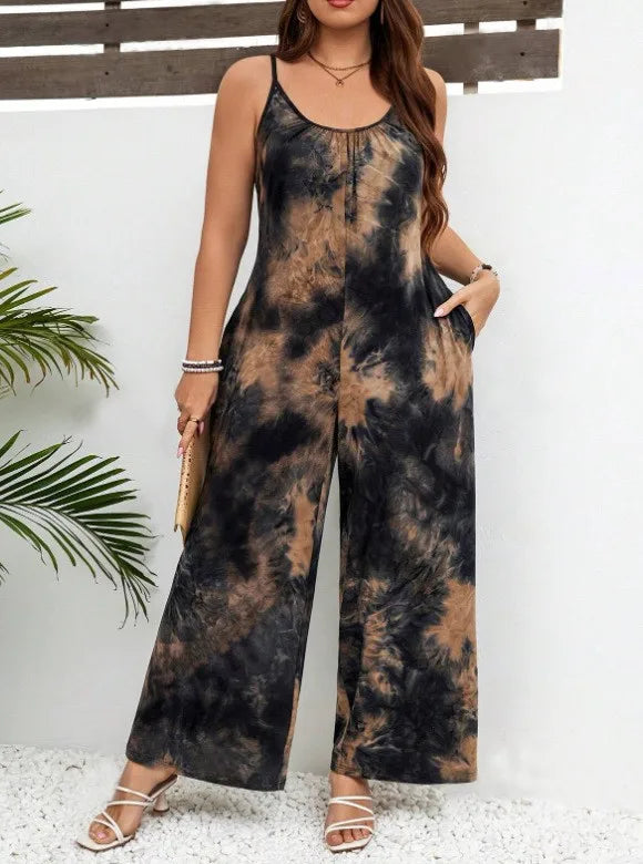 New Arrival Amazon Cross-Border Strap Vest Jumpsuit Pants
