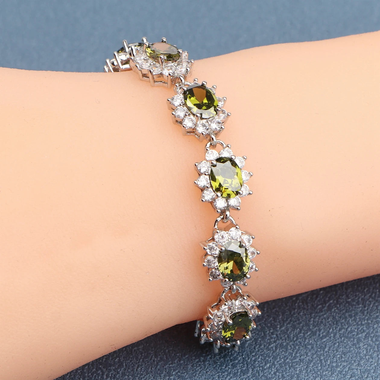 Charm Cubic Zircon Bracelets  Jewelry 18+2CM Length