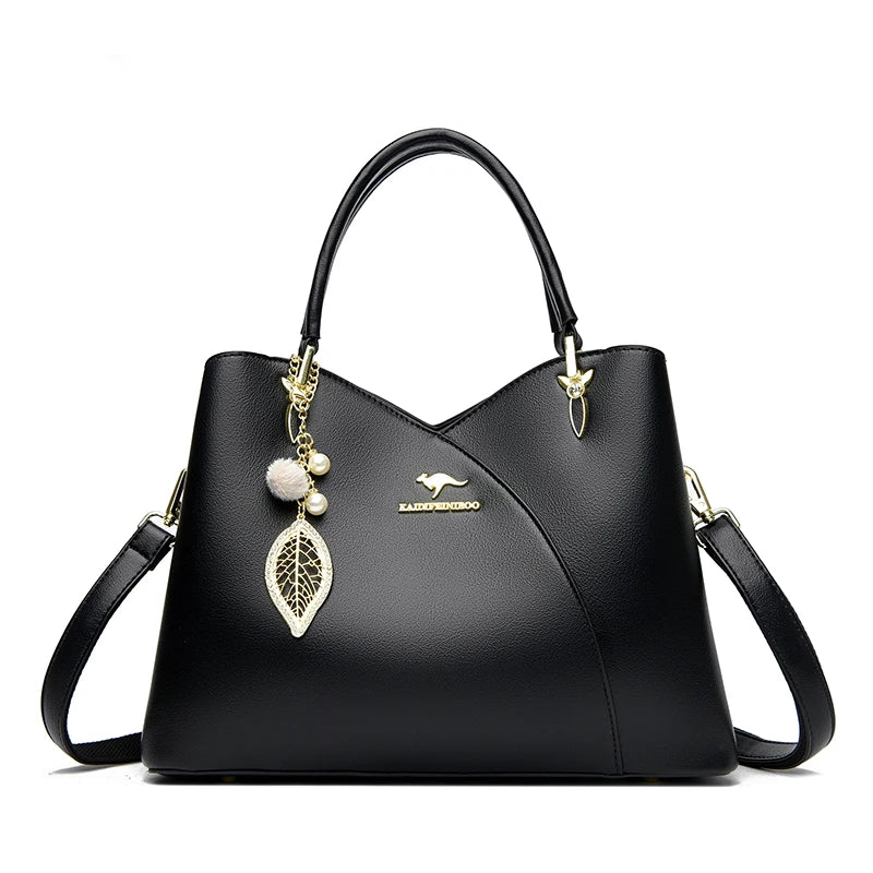 Luxury Leather Hand and Shoulder Bag