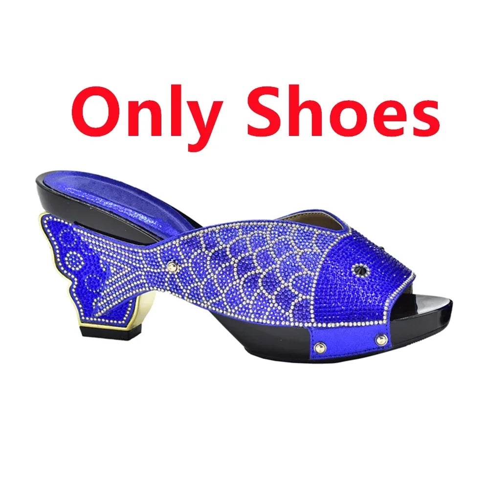 Matching Shoes and Bag Set for Wedding  Women Shoes and Bag Set