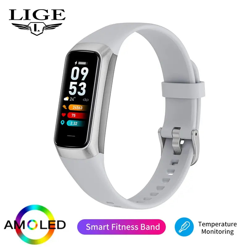 Smart Watch Men and Women Brand Heart and  Blood  Rate ¡Waterproof Smart Bracelet Sport Fitness Tracker