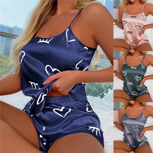 Women Sleepwear Pajama Set L XL XXL Comfortable