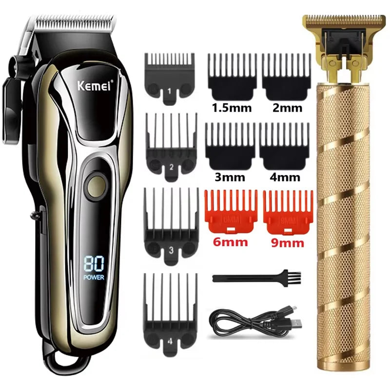 Clipper Electric Hair Trimmer for men Electric shaver professional Men's Hair cutting machine Wireless