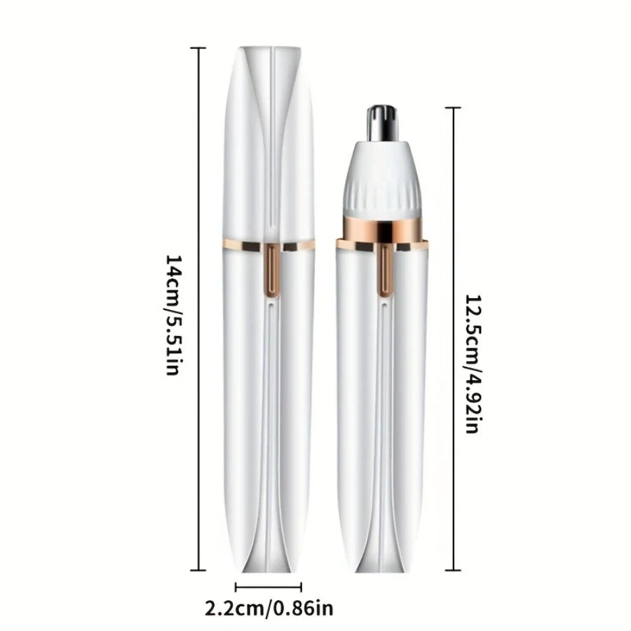 4 In 1 Electric Hair Remover Full Body Shaving Facial Epilator Shaver Eyebrow Trimmer Nose Bikini Line Painless Epilator