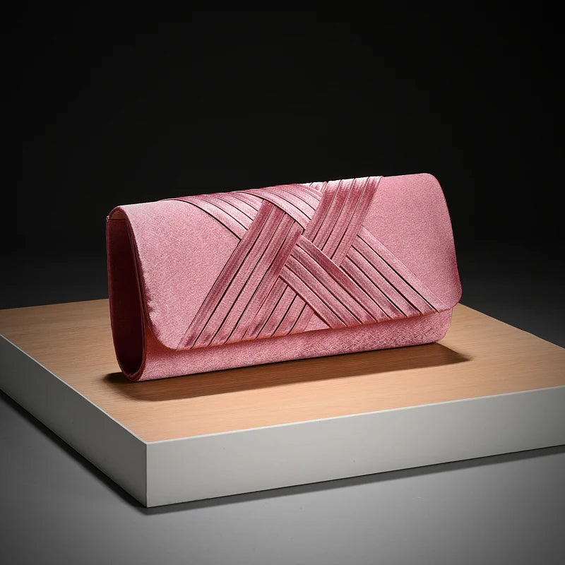 Luxury Stripes Designer One-shoulder bag Envelope Evening Clutch Bags shoulder bag women wedding party gift