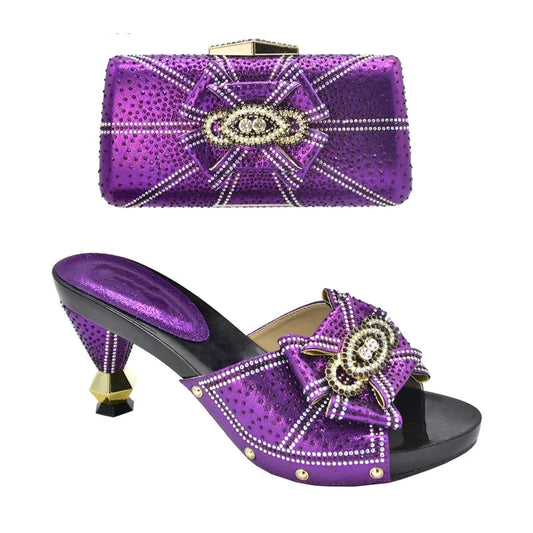 Shoes and Bag for Party Wedding Plus Size Women Shoes