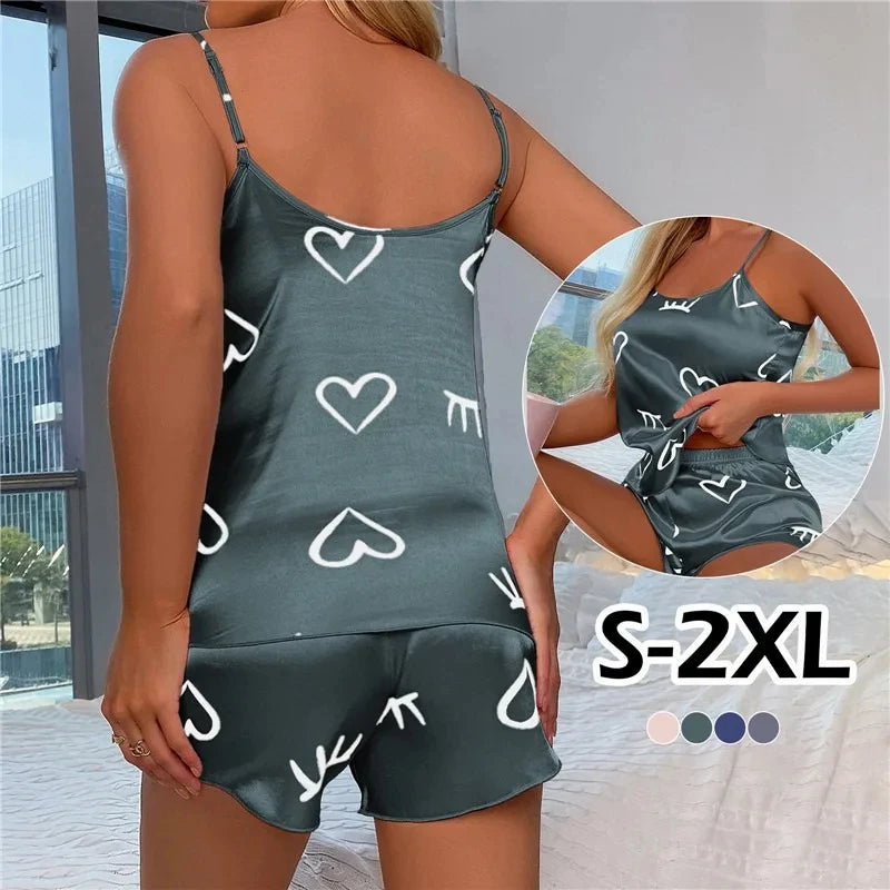 Women Sleepwear Pajama Set L XL XXL Comfortable