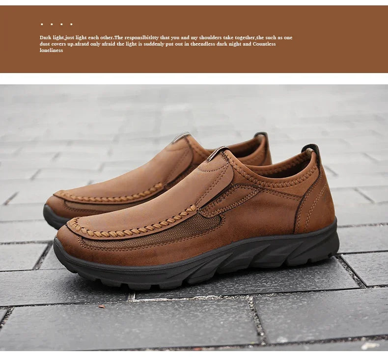 Men Sneakers Fashion Comfortable Flat Handmade Leisure Shoes For Men