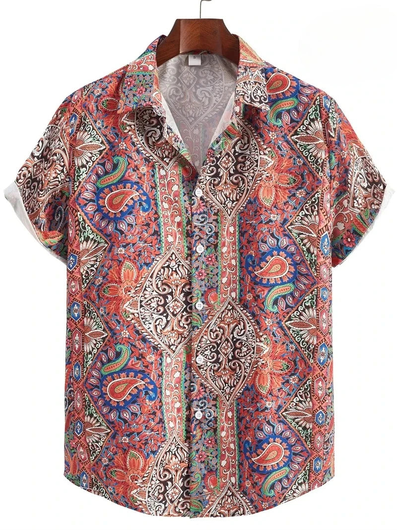 Hawaii Shirts Graphic Short-sleeved T-shirt For Men