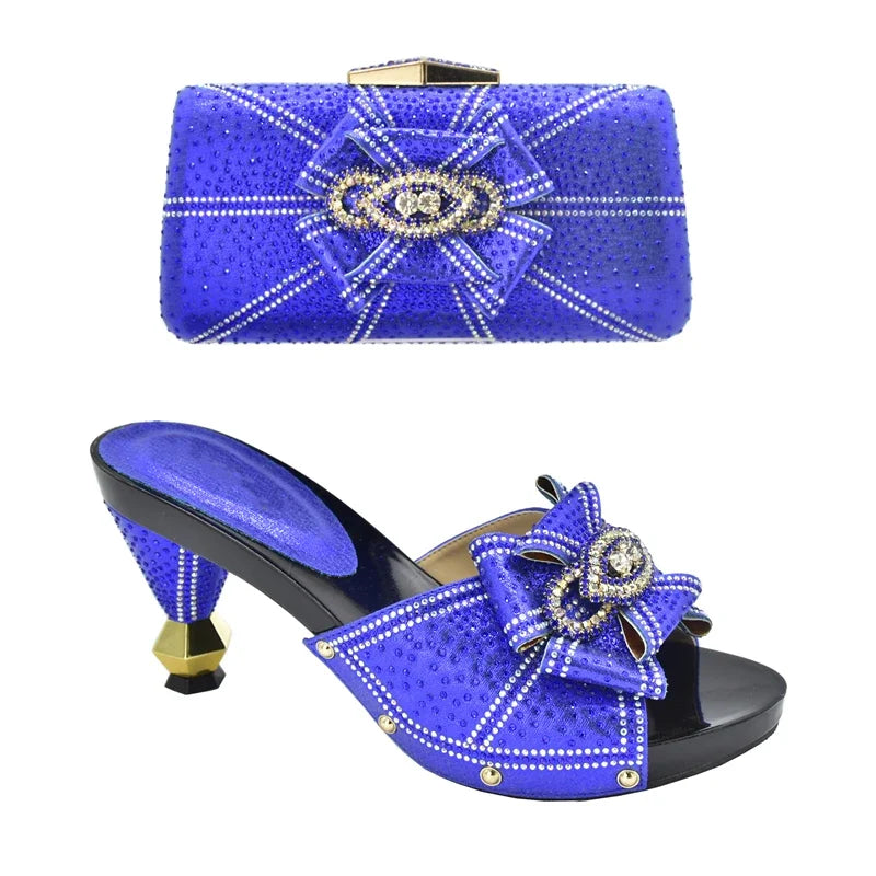 Shoes and Bag for Party Wedding Plus Size Women Shoes