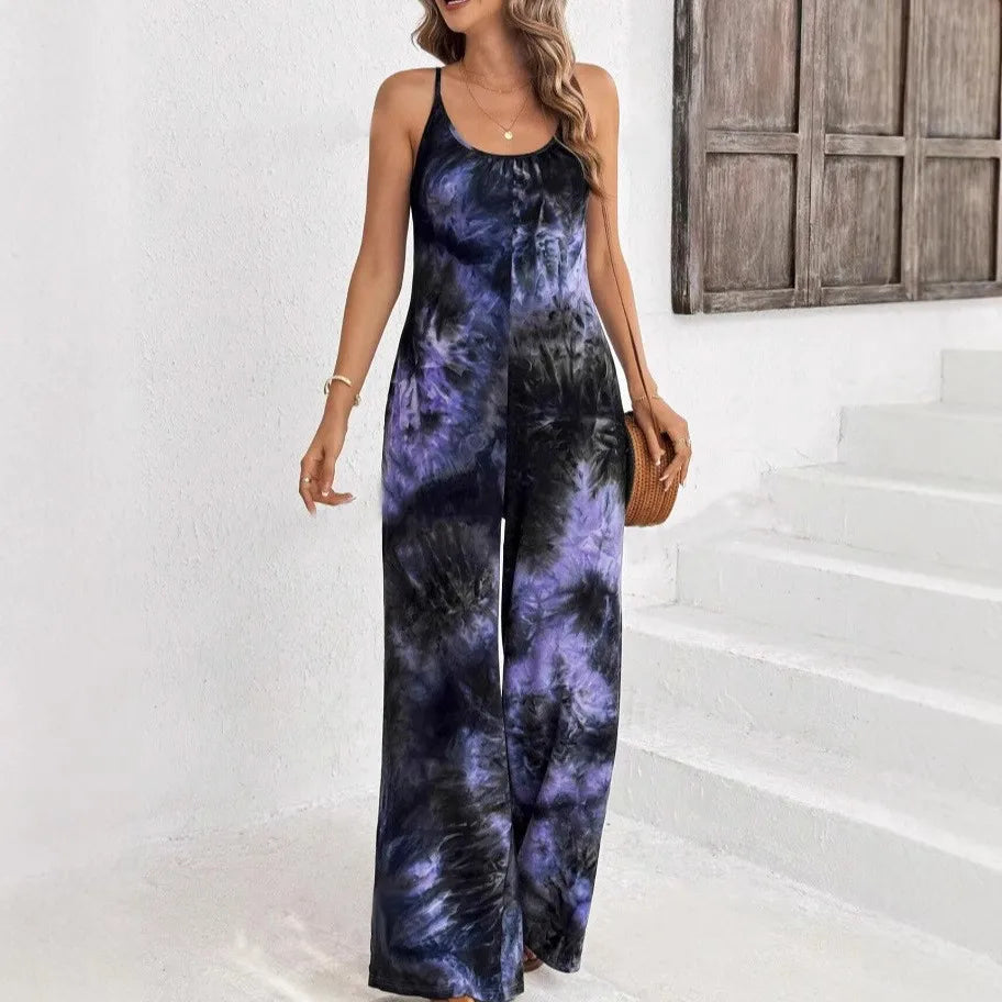New Arrival Amazon Cross-Border Strap Vest Jumpsuit Pants