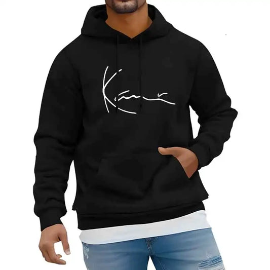 Fashion Trends Hoodie Print Casual Streetwear Sports Jogging Sweatshirt Pullover Unisex Cloth