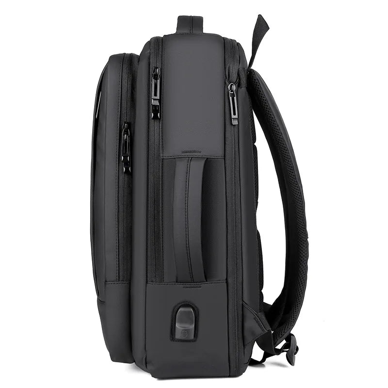 Men Business Commuting Backpack Multifunctional Waterproof Computer Bag